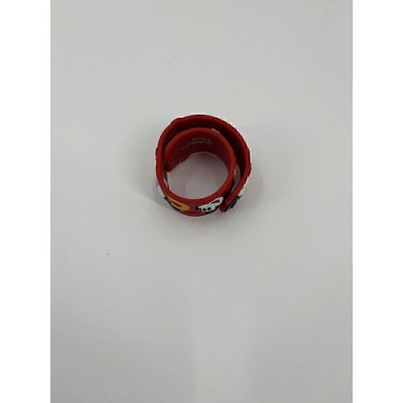 Disney Parks Mickey Mouse Red Slap Bracelet Many Faces of Mickey Oh Boy! - Picture 3 of 8
